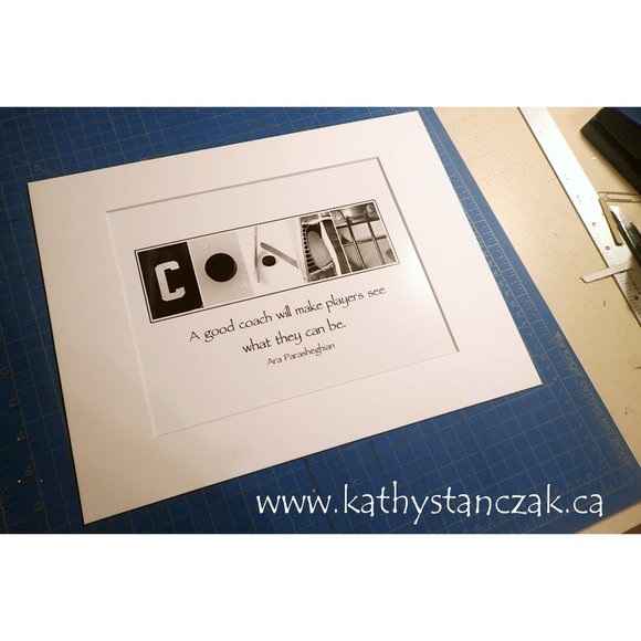 Hockey Coach Thank You Gift - Picture 2 of 3